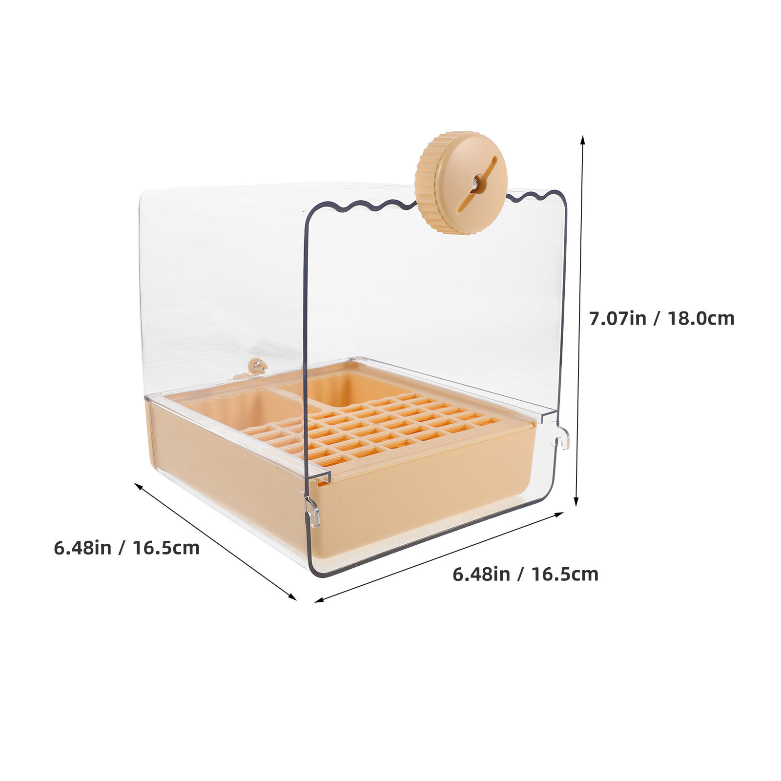 Hanging Bird Bath Bowl Cage Pe - Pet Feeders review and price