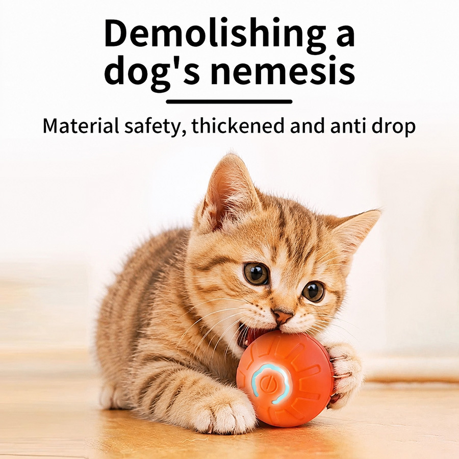 Automatic Interactive Dog Toy  - Automatic Moving Dog Ball review and price