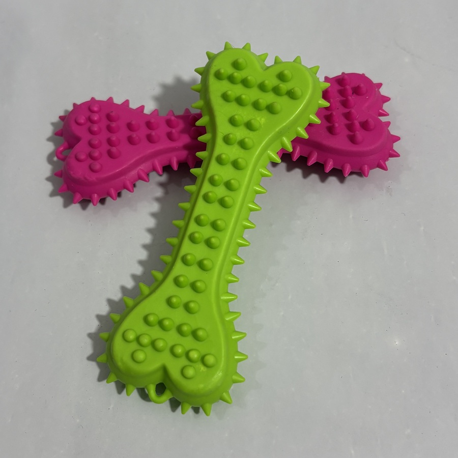 3/6pcs Chew Toys Dog Rubber To - Teeth Cleaning Dog Chew Bone review and price